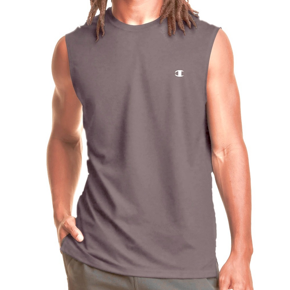 Champion‎ Gray Sleeveless Shirt XL